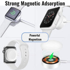For Apple Watch Iwatch Iphone 8 7 6 5 4 Magnetic 2 3 In 1 Charger Charging Cable