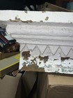 C1870 Vintage Window Pediment Victorian Lintel   Header 46 7 4    Sawtooth Detail