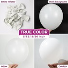 100 Pack 12-inch White Latex Balloons For New Years  Birthdays  And Events