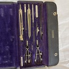 Vintage Dietzgen Drafting Tool Set 968 K 11pc W case Germany