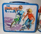 Vintage 1979 The Cyclist Bicycle Dirt Bike Aladdin 1970s Metal Lunchbox Thermos