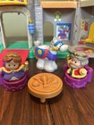 Fisher Price Little People 2003 Lil Kingdom Castle - King Queen Horse - Complete