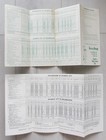 Lot Of 3 Vintage Public Service New Jersey Psnj Bus Timetables Boardwalk Special