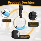 Cesilili 32mm Wooden Gymnastic Rings With Quick-adjust Numbered Straps Black