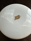 Tiffany   Co For Royal Viking Line Round White Trinket Box Lid Vtg Signed