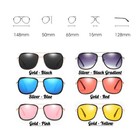 Tony Stark Iron Man Retro Vintage Steampunk Square Metal Sunglasses Goggles