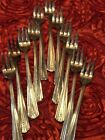 Vintage Avon Silver Plate Cocktail Forks 6   Set Of 11 Flatware Servingware