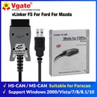 Vgate Vlinker Fs Obd2 Scanner Usb Adapter Fit For Forscan Hs ms-can Auto Switch