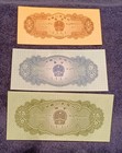 3 Note Lot 1953 Prc 1 2 10 Fen Serial Numbers Peoples Bank Of China