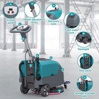 16  Walk-behind Floor Scrubber Dryer Machine 24000 Sqft h 11 Gal 24  Squeegee
