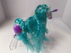Vintage 1995 Empire Fantasy Fillies Alexis Unicorn Teal Hair Jeweled Horse