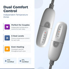 Electric Blanket King 100 x90  Fannel Heated Blanket King Size With 5 Heating Le