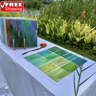 12-pack 6 x4  Stained Glass Sheets  Cathedral Panels For Easy Cutting And Vibran