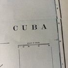 Antique Cuba Map 14  X 22  George F Cram Vintage Cuban Caribbean Island