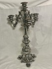 Pair Of Victorian 4-light Foliate Silverplate Renaissance Revival Candelabra 17   