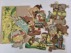 Antique Vintage Jungle Safari Animal Man Paper Toy Doll Kelloggs Cereal Promo