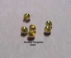 100 Slotted Tungsten Beads 8 Colors 4 Sz  Available-use Chart-5 Pacs Of 20 Beads
