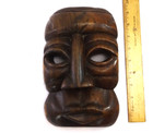 9 5  Primitive Hand Carved Tribal Mask Old African Folk Art Heavy Wood Figural