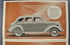 1936 Nash Lafayette Brochure Folder Cabriolet Victoria Sedan Excellent Original