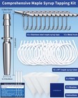 42pcs Maple Syrup Tapping Kit   42 Pcs  Maple Syrup Tapping Kit  Clean 