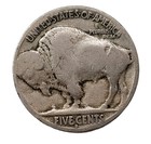 1913 D Type 2 Flat Ground Buffalo Nickel  Restored Date Free Shipping