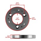 Starter Outer Clutch And Idler Gear Set For Yamaha Moto-4 250 Yfm250 1989-1991