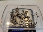 Lot Of 15 6 Grams Silver Material Scrap  Antique Jewelry  For  Repurposing