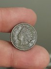 1863 Civil War Token Cwt Indian Head   Not One Cent