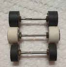 Aj s Ho Aluminum Rims axle 3 Piece Lot For Aurora T-jet Slot Car Chassis