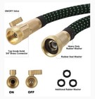 Heavy Duty Expandable Garden Hose Pipe Spray Gun Flexible Expanding Stretch Pipe
