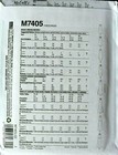 Mccalls Pattern 7405  Dresses Alana  Misses Sizes Large Xlarge Xxlarge  Uncut
