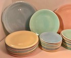 Taylor Smith Taylor Plymouth Pastel Colors Lot Of 36 Pieces Ca 1930s Rare