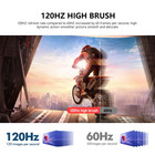 24-inch Curved Gaming Monitor 120hz Full Hd 1080p Built-in Speakers Tilt Adjusta