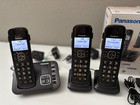 Panasonic Kx-tge633m Dect 6 0 Expandable Cordless Phone System Black