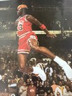 1992 Vintage Nike Michael Jordan 1988 Nba Slam Dunk Contest Poster 23x35 Bulls