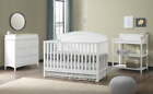 North Bay 4-in-1 Convertible Crib  Greenguard Gold Certified  Snow White Finish
