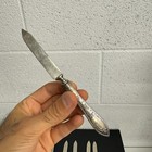 Sterling Silver Set Of 6 Antique Knife Knives Knife Vintage 1900s 201 G Vintage