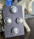 Snaffle Bit Magnetic Number Pins  Horse Show Number Holders   Hunt Seat  Snaffle