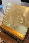 Antique Brass Christian Missal Stand With Adjustable Book Rest