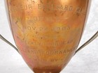 Antique 1903 Reed Barton New York Billiard Club Pool Copper Silver Cup Trophy 7 