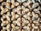 1880s Victorian Fretwork - Stick   Ball Gingerbread Spandrel Architectural 79 
