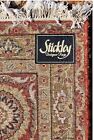 Stickley Hand-knotted Wool Rug    mughal Ivory Coral  9x12    Ret   11k Never Used