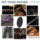  Ito Sageo Wrapping Cord Imitation Leather Sword Handle Cord Tsukamaki Sageo 