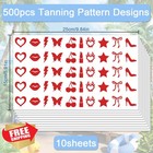 Vemfare Coquete Tanning Stickers