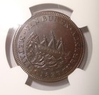 1841 Ht-22 Daniel Webster Hard Times Token Ngc Ms62