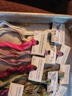 Weeks Dye Works Floss 5yds New 35  Skeins Lot  with 3 Needle Necessities 20 Yd 
