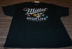 Vintage Style Miller High Life Beer Billiards T-shirt Mens Xl New W  Tag Pool