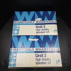 Vtg Wharfedale Unit 3 High-fidelity Speaker Kit  2 Kits  New With Original Box 