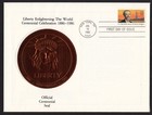 1985 Statue Of Liberty Sc 2147 Centennial Ps-61 Oversize Fdc Official Sl eif