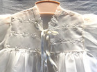 Madonna Original 4 Piece Baby Christening Coat  Dress  Slip   Bonnet - Vintage